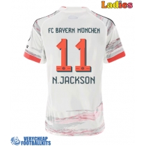 Bayern Munich Nicolas Jackson #11 Replica Away Shirt Ladies 2025-26 Short Sleeve